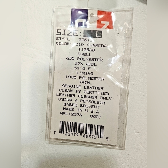 VTG NWT PIONEER WEAR Tooled Leather Wool Duster Jacket Overcoat - Picture 9 of 13